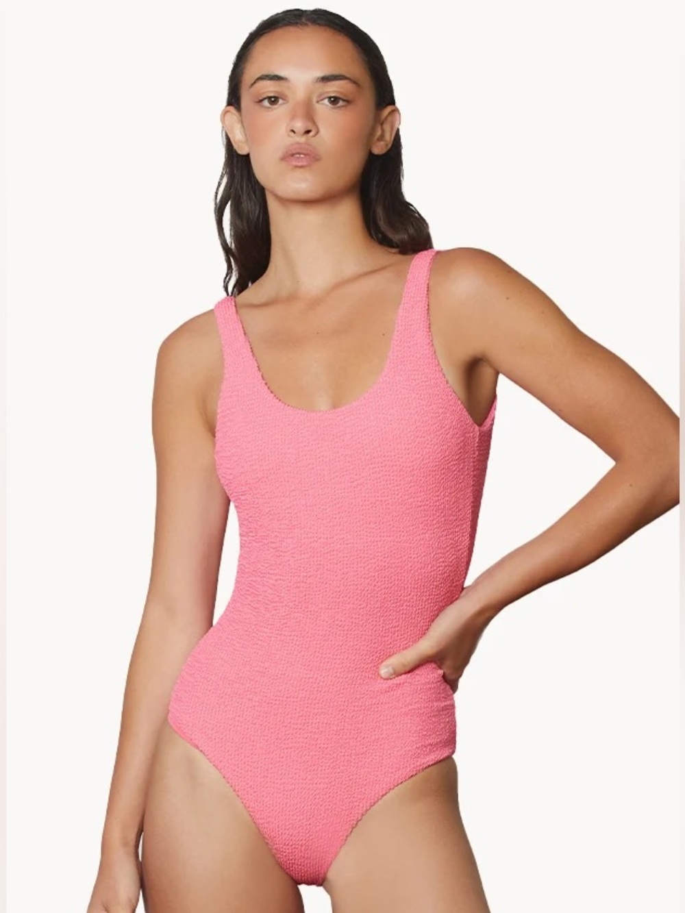 It’s Now Cool Scoop Neck One-Piece Swimsuit Size L